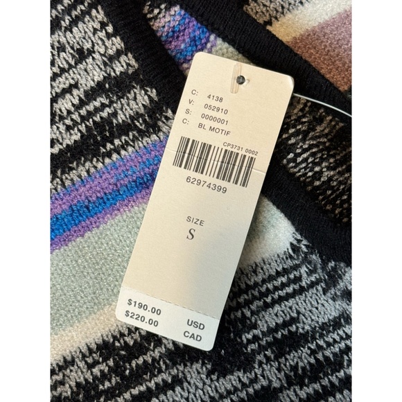 NWT Anthropologie Space Dyed Knit Mock Neck Tunic - Picture 5 of 7